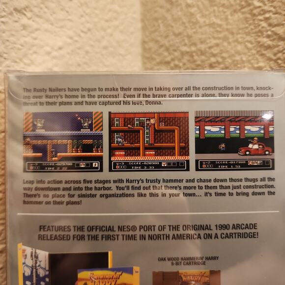 Game - Hammerin' Harry (NEW) - NES - Retro-bit - Picture 3 of 5